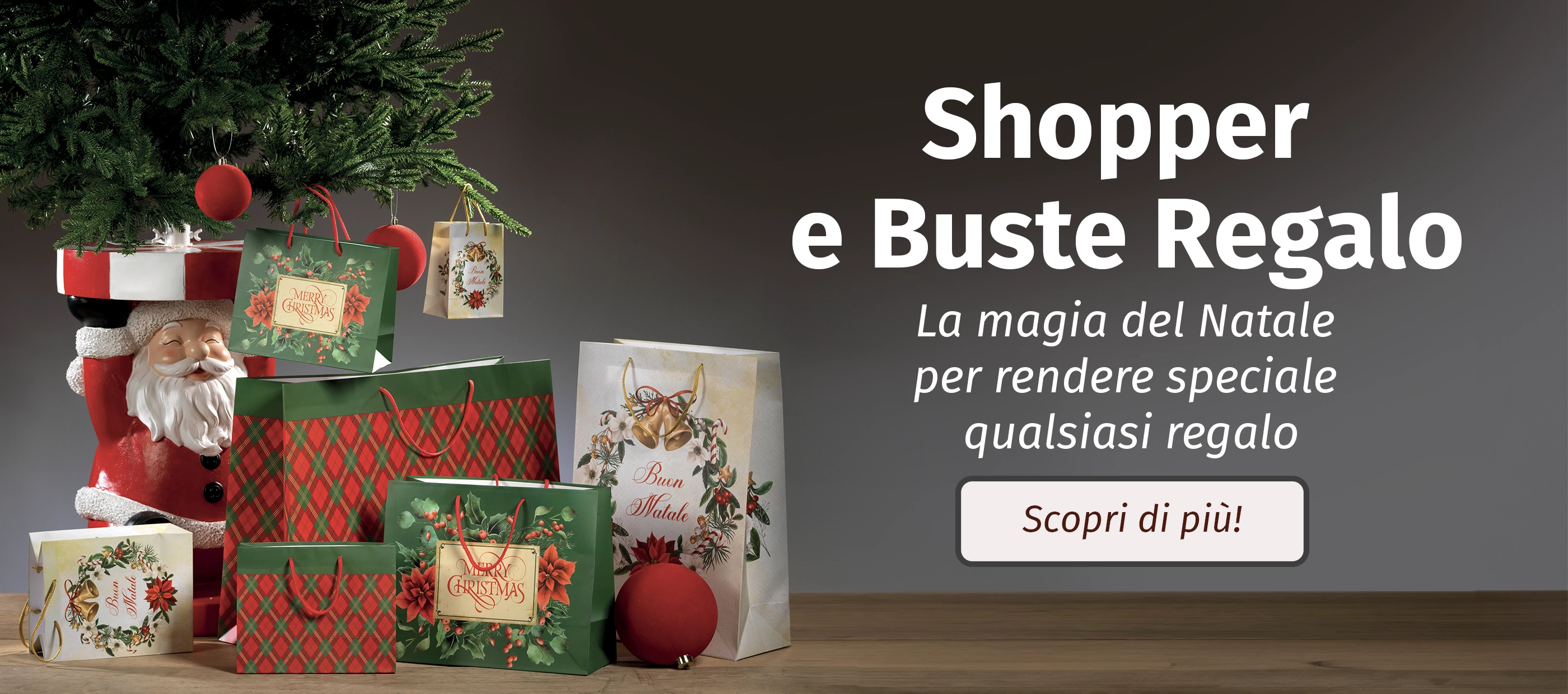 Shopper Natalizie Buste Regalo